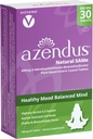 Azendus SAM-e Mood Support 400 mg, 30 Count, Same Butanedisulfonate Fiber Kaplı Tabletler