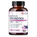 Kadınlar için özür dilerim, 100 milyar CFUs Probiyotik with Digestive Enzymes & Prebiyotiks, Vaginal Probiyotiks with Cranberry for Urinary Tract Health, PH Balance, 90 Veggie Capsules