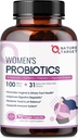 Kadınlar için özür dilerim, 100 milyar CFUs Probiyotik with Digestive Enzymes & Prebiyotiks, Vaginal Probiyotiks with Cranberry for Urinary Tract Health, PH Balance, 90 Veggie Capsules