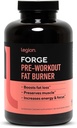 LEGION Forge Fasted Fat Burner - Θερμογόνος Fat Burner, Target Fat και Trim Belly Fat with Yohimbe, HMB Supplement, Choline. Όλα φυσικά, 45 υπηρεσίες..., 180 κόμης (πακέτο του 1)