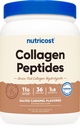 Nutricost Collagen Hydro Toz 1LB (454 G) (Salted Caramel) - Grass Fed Bovine Collagen Hydrolysate