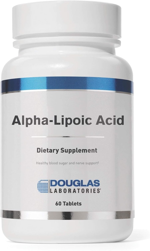 Douglas Laboratories Alfa-Lipoic Acid | Supports Metabolic and Antioksi Functions | 60 Tabletler