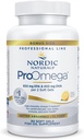 Nordic Naturals ProOmega, Lemon Flavor - 90 Soft Gels - 1280 mg Omega-3 - EPA & DHA ile Yüksek Yeterli Balık Yağı - Beyin, Göz, Kalp ve Immune Health - Non-GMO - 45 Hizmetler