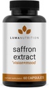 Luma Beslenme Saffron Extract Capsules - Premium Saffron Supplements - 88.50 mg Pure Saffron Pills - Mood Support - Eye Support - Made in the USA - 60 Capsules