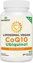 1000 mg Liposomal CoQ10 Ubiquinol, 60 Vegan Softgels, High Abxia Ubiquinol CoQ10 Supplement, Active Anti Formoxys Coenzyme Q10 For Heart Function & Energy Production Production