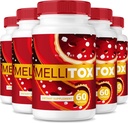 (5 Pack) MelliTox Capsules, MelliTox Supplement Body Detox, MelliTox Maximum Strength Formula, MelliTox Pills for Healthy Cells, MelliTox Pastillas Review (300 Capsules)