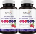 Kadınlar için Super Antioksi Supplement - Skin, Sağlıklı Ağlama, Immune & Urinary Tract Support with Cranberry, Grape Seed & Berry Mix | Beslenme Kompleksi | Vegan Capsules