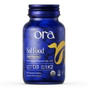 Ora Organic Vitamin D3 5000IU + K2 - Vegan Vitamin D από την Lichen και K2 από την Chickpeas για την υγεία των οστών, ανοσοποιητική υποστήριξη, & διάθεση, μέγιστη απορρόφηση - προμήθεια 1 μήνα, 30 Μασώμενα δισκία