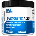 D Aspartic Acid Testosterone Booster for Men - 3120mg DAA D-Aspartic Acid Pre Processed Powder Muscle Builder for Men 3.12g - Συμπλήρωμα για την υγεία των ανδρών για την ενίσχυση της ισχύος και της έντασης κίνησης