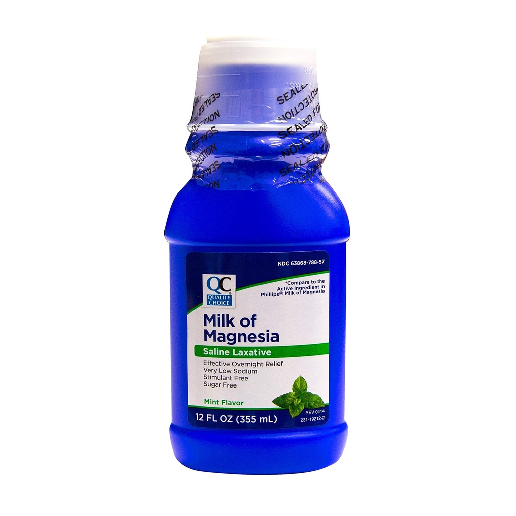 Magnesia Mint Flavor 12 Fl Oz'un Kalite Seçim Sütü ( Borges)