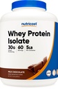 Nutricost Whey Protein Isolate Powder (Μιλόκ σοκολάτα) 5LBS