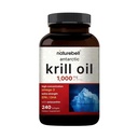 NatureBell Antarctic Krill Oil 1000mg συμπλήρωμα, 240 Softgels, Φυσική πηγή Ωμέγα-3, EPA, DHA και Ασταξανθίνη - Χωρίς επίγευση - Υποστηρίξτε την υγεία της καρδιάς, Ερμής χωρίς & μη ΓΤΟ