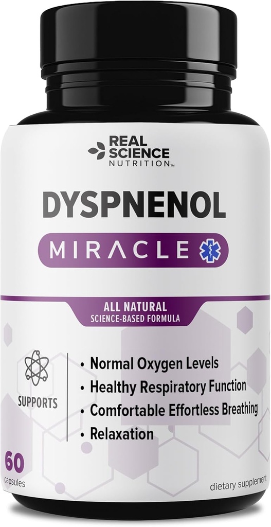 Offers Dyspnenol Miracle - A Natural Supplement for Enhanced Lung Health, and Respiratory Support
