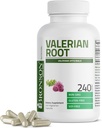 Bronson Valerian Root Capsules - Valerian Officinalis - Rahatlama - Non-GMO, Soy-Free Gluten-Free, 240 Vegetarian Capsules