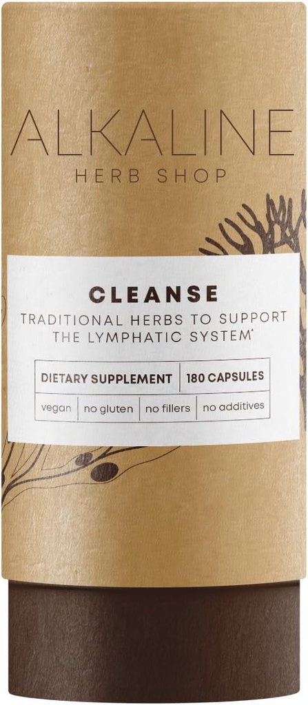 Herb Shop Cleanse Supplement 180 Capsules (Happy Lymph)