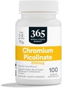 365 από το Whole Foods Market, Chromium Picolinate 200 MCG, 100 CT