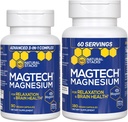 Natural Stacks Magtech Magnezyum Value Sche - 3 Forms of Magnezyum - Magtein L-Threonate - Supports Relaxation and Brain Health* - 270 Total Capsules
