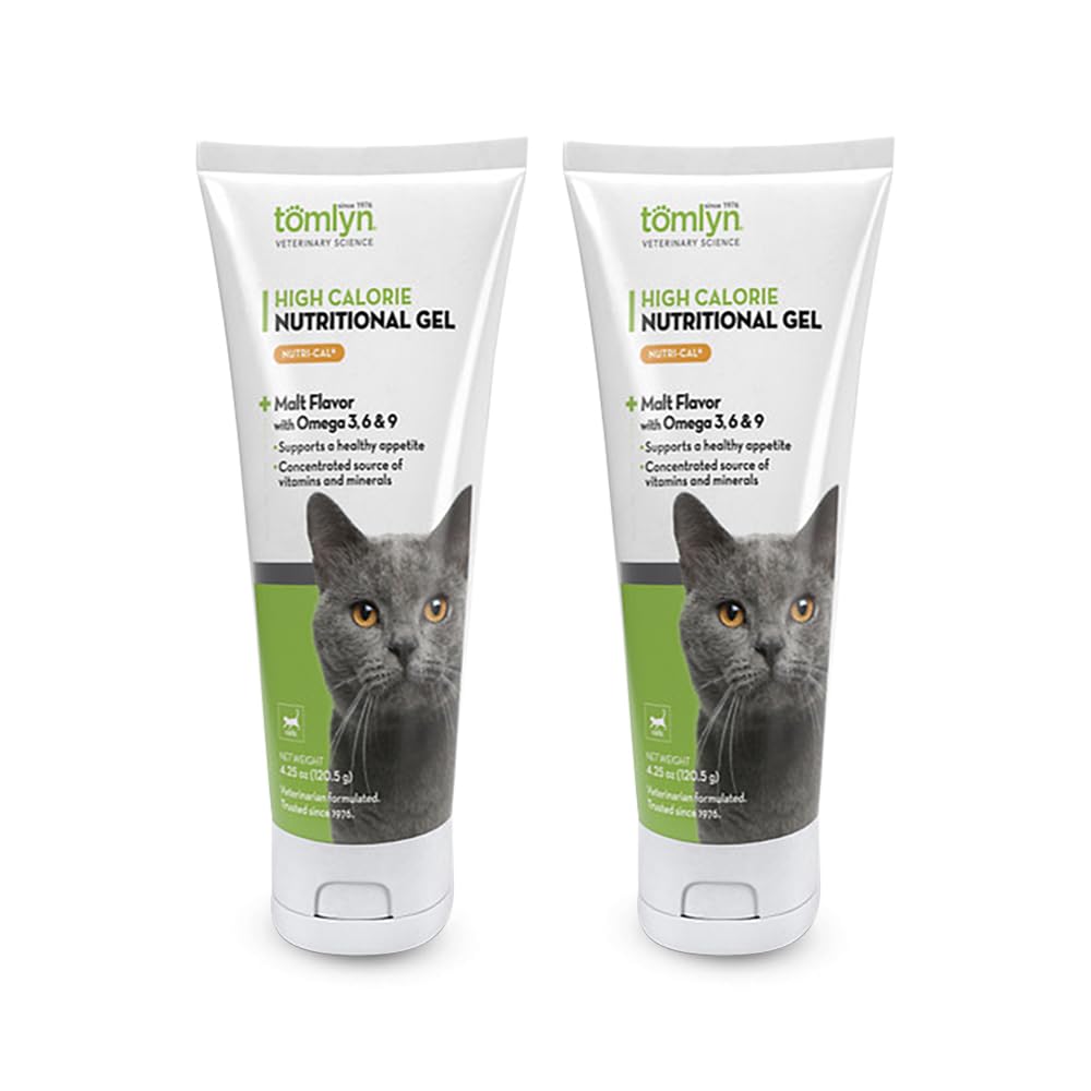 2-Pack Nutri-Cal για γάτες υψηλής θερμίδων συμπλήρωμα διατροφής, 4.25-Ounce σωλήνα