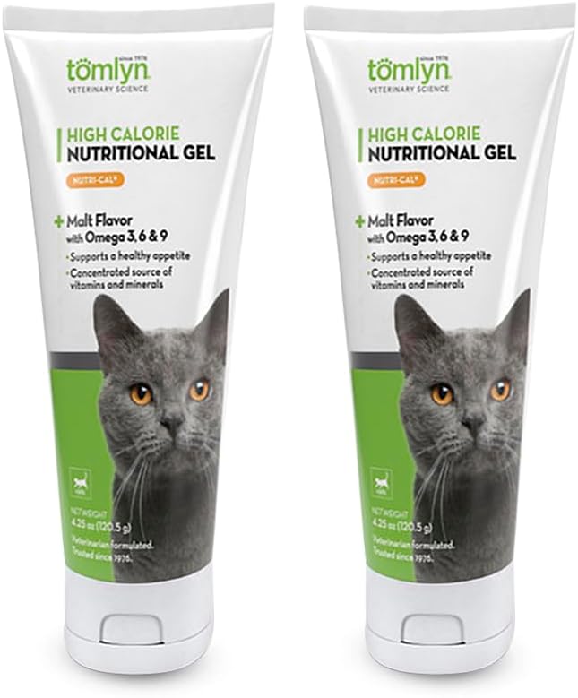 2Pack Nutri-Cal for Cats High Calorie Diyetary Supplement, 4.25-Ounce Tube