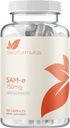 Bioaktif SAM-e 750 mg - Yüksek Kuvvetli SAM-e Supplement with Biologically Active S,S Form for Liver and Mood Support - Vegan Non-GMO Preservative Free - Made in the US (120 Capsules)
