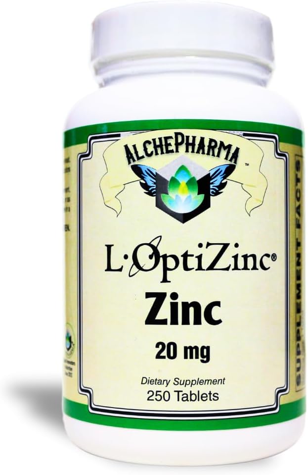 AP L-OptiZinc® 20 mg (The Original 1:1 Kompleksi Bound to 100% Natural methionine) (250)