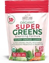 Country Farms Super Greens Berry Flavor, 50 Organic Super Foods, USDA Organic Drink Mix (Wheat Grass, Spirulina, Chlorella) Mushrooms & Probiotics, with Fiber, Gut Health, Natural Energy, 30 Servings