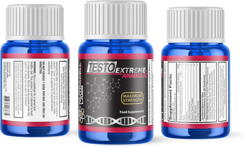 Testo Extreme Birth (4 Moon Course) testosteron Branson, Kas Büyüme ve Güçlü Stack