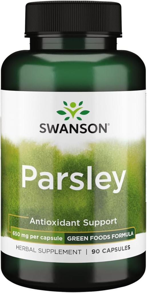 Swanson Parsley 650 Milligram 90 Capsules