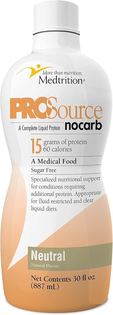 Sıvı Collagen, Tip I, III 15 Grams Protein Oz. |Prosource NoCarb Neutral Şişe Medtritionn, Type I, III 15 Grams Protein per Oz.