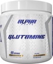 Alpha Supps Pure L-Glutamine Powder - Άγευστο αμινο οξύ, Γλουταμίνη Συμπλήρωμα διατροφής για την αποκατάσταση των μυών, έντερο & ανοσοποιητική υποστήριξη - 60 εξυπηρετούν - 300 γραμμάρια