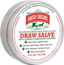 Amish Origins Drawing Salve Ointment, 4 oz Maximum Strength Fast Acting Draw Salve for Splinters, Kaynar, Bee Stings, Cyst, Anti Itch Cream, Made in USA
