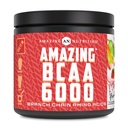 Amazing Nutrition Amazing BCAA 6000 | 6 Grams BCAA Per | 30 Servisler Toz | Branşlı Zincir Ekle Asit Supplement | ABD'de (Doğal Meyveli)