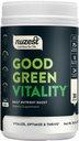 Nuzest Greens Toz İyi Yeşil Yaşam - Vitaminler, Mineraller ve Superfoods - Vegan Multivitamin Supplement (300g)