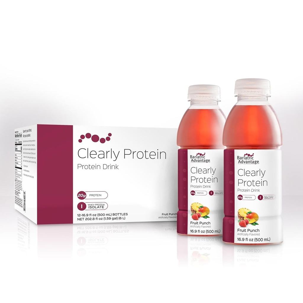 Bariatrik Avantajı Açıkça Protein Meyvesi Zehir 12 EA Şişes