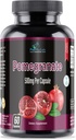 Pomegranate Capsules - 500 mg, antioksidan superfood - 60 Capsules