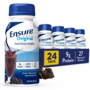 Orijinal Dark Chocolate Beslenme Shake | Küçük Meal Makyaj Shake | İçmeye Hazır | 9g protein, 27 Vitamin ve Mineraller | 8 fl oz - 24 Pack