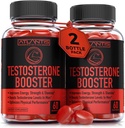 Ατλαντίδα Διατροφική Testosterone Booster Gummies για τους άνδρες - Ενισχύει τη δύναμη & Stamina - Βελτιστοποιεί την απόδοση & Ανδρική Ενίσχυση - Made With Tribulus, Horny Goat Weed, Maca Root 