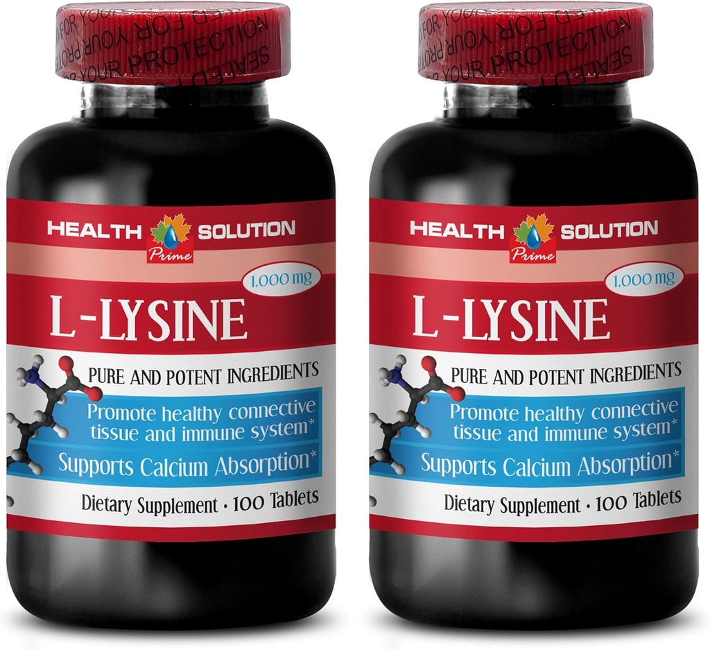 L- λυσίνη 1000 mg δισκία - L- LYSINE 1000MG - Προώθηση Υγιούς Δέρματος - l- λυσίνη Δισκία - l- λυσίνη 1000mg δισκία - l- λυσίνη Συμπλήρωμα - l- λιπίνη Αλοιφή - λυσίνη 1000mg δισκία, 2 φιάλες 200 δισκία