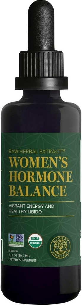 Global şifa Merkezi - Kadın Hormonları Kadın Fuzion Organik Sıvı Supplement Drops - Üstün Yaşam, Sağlıklı Libido, Doğal Sensual Response, Destek Mood & Metabolism Wellness