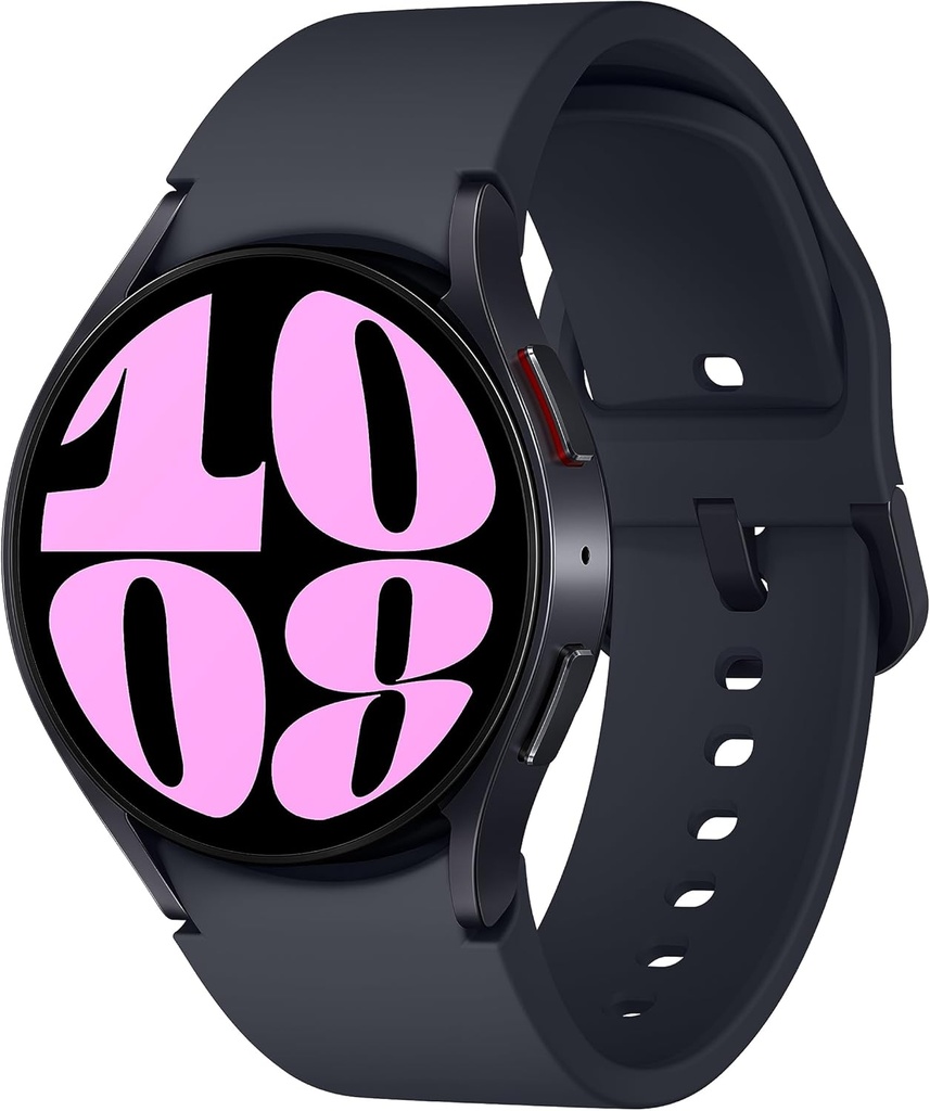 SAMSUNG Galaxy Watch 6 40mm Bluetooth Smartwatch, Fitness Tracker, Kişiselleştirilmiş İK Bölgeleri, Gelişmiş Uyku Koçluğu, Kalp İzleme, BIA Sensör, Sağlık Wellness İçgörüleri, Büyük Ekran, ABD Version, Graphite