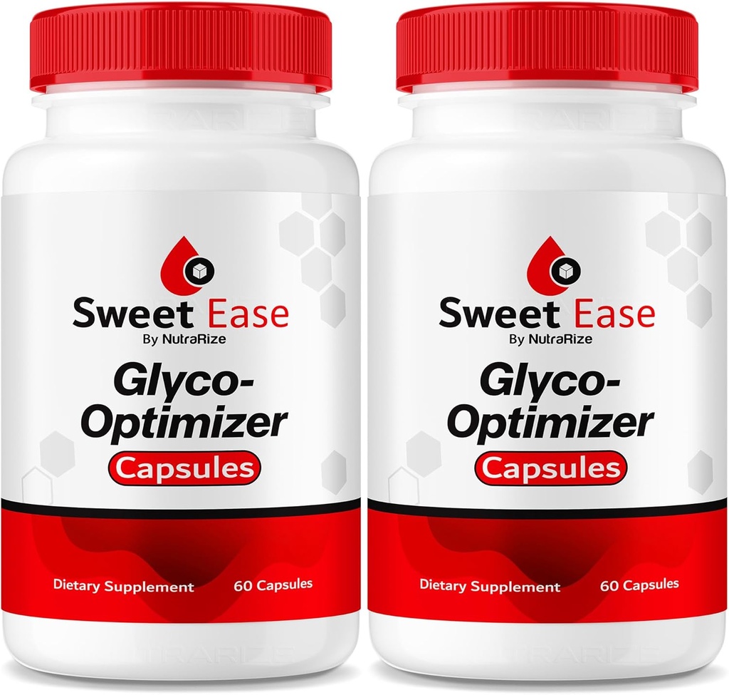 NutraRize ( 2 Sweet Ease Glyco Optimizer Capsules, Glyco Support, Natural Blood Support Pills, Reliever Glycogen Basınç İncelemesi (120 Capsules)