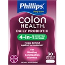 Phillips' Colon Health Probiyotik Supplement - 30 Capsules, 6 Paket