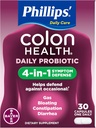 Phillips' Colon Health Probiyotik Supplement - 30 Capsules, 6 Paket