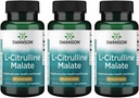 Swanson L-Citrulline Malate - Amino Acid Supplement Promotion Energy Production & Healthy Blood Circulation - Natural Formula Supporting Συνολική ευεξία - (60 κάψουλες, 750mg έκαστο) (3 Pack)
