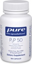 Pure Encapsulations P5P 50 - Active Vitamin B6 - Enerji Metabolism & Beyin Sağlığı * - Gluten Free & Non-GMO - 180 Capsules