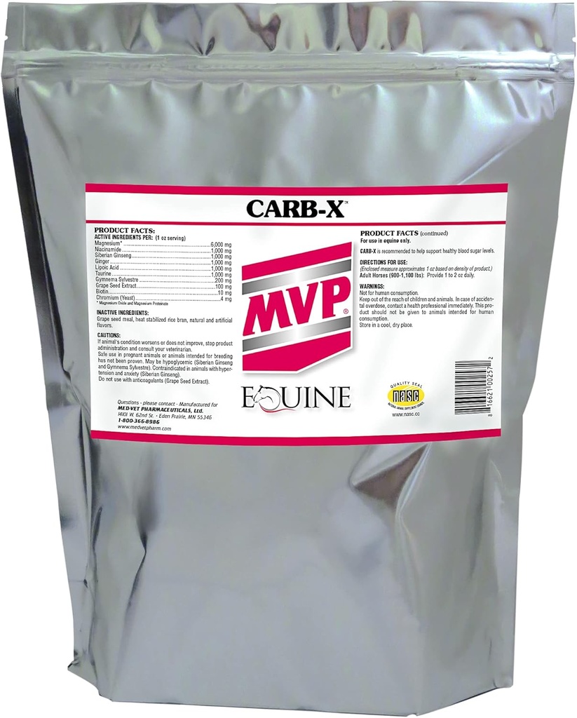 Φαρμακευτική Med-Vet Carb-X (10lb) Μεταβολισμός...
