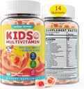 Iron, Sugar Free, Kids Daily Vitamins + Probiyotiks, Algae Omega 3 (EPA/DHA), A, C, D, Torch B12, Folate, B6, çinko, Biotin, sağlıklı büyüme için, 60.