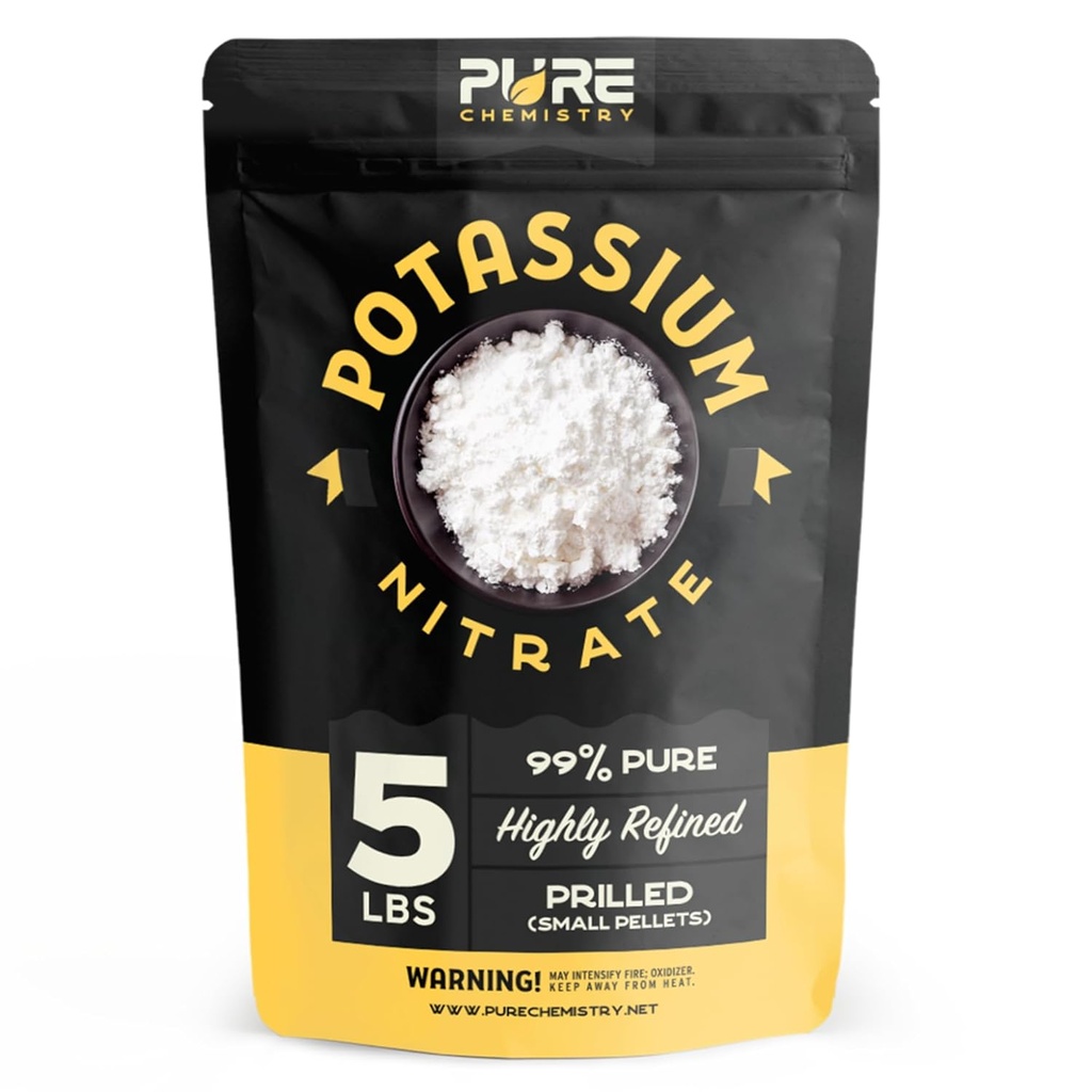 Potasyum Nitrate Pellets,% 99 Pure, Tree Stump Rer, Bitkiler için gübre, Grass, Kapalı ve Açık, Lawn Care, Industrial-Grade, Prilled, 5 lbs