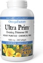 Doğal Faktörler, Ultra Prim Evening Primrose Oil, Kadınları ve Immune Health ile Omega-6 GLA, 240 softgels (240 hizmet vermektedir)