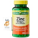 Spring Valley çinko 50 mg, 200 Kont, Diyetsel Supplement Immune Health, çinko Immune Supplements, Sche with Lual's 45 Diabetes Decoded